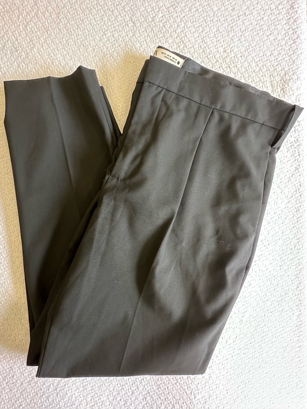 Zara Women’s Black Dress Trousers - Tailored Straight Size XL